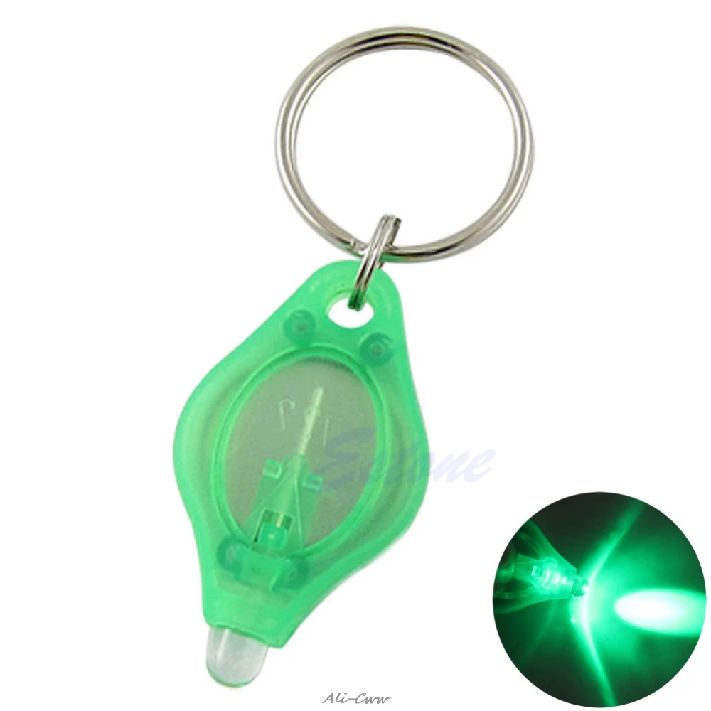 Mini Micro Super Ryškus LED Šviesos Kempingas Žibintuvėlis paketų prižiūrėtojų raktinę Keychain Lempos Fakelas Nuotrauka 1
