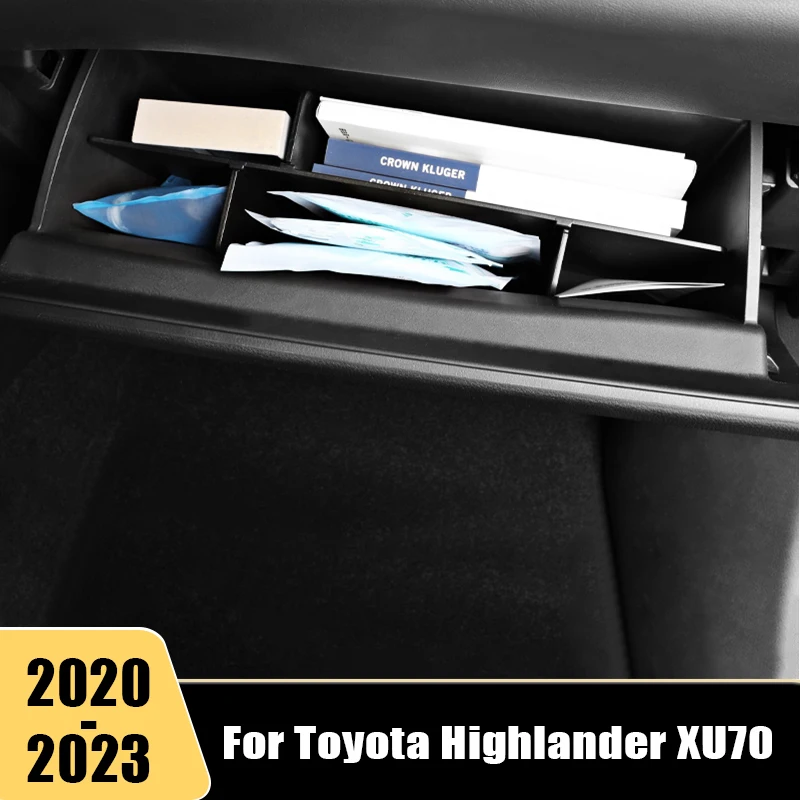 Toyota Highlander Kluger XU70 2020 2021 2022 2023 Automobilių pilotu talpinimo Pasiskirstymo Intervalas Lauke Pertvarkyti Clapboard Priedų Nuotrauka 5