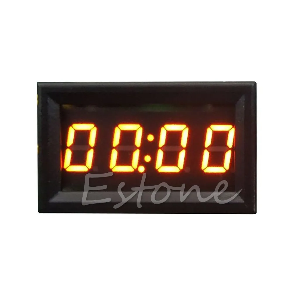 Universalus 12V/24V Skaitmeninis Ekranas Automobilis Automobilio prietaisų Skydelio Laikrodis laikrodis su Data, Laikas, Kalendoriaus Rodymas Nuotrauka 0