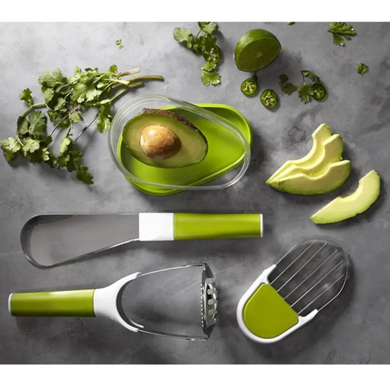 Virtuvės Avokado Užsklanda Maisto Daržovių Laikymo Dėžutė Vaisių, Daržovių Konteineris Laikyti Šviežią Virtuvės Reikmenys Nuotrauka 2